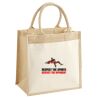 Pocket Jute Midi Tote Thumbnail