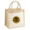 Pocket Jute Midi Tote Thumbnail