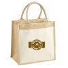 Pocket Jute Midi Tote Thumbnail