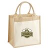 Pocket Jute Midi Tote Thumbnail