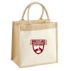 Pocket Jute Midi Tote Thumbnail