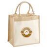 Pocket Jute Midi Tote Thumbnail