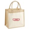 Pocket Jute Midi Tote Thumbnail