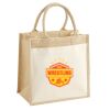 Pocket Jute Midi Tote Thumbnail