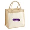 Pocket Jute Midi Tote Thumbnail