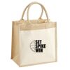 Pocket Jute Midi Tote Thumbnail