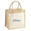 Pocket Jute Midi Tote Thumbnail