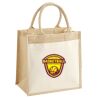 Pocket Jute Midi Tote Thumbnail