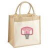 Pocket Jute Midi Tote Thumbnail