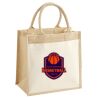Pocket Jute Midi Tote Thumbnail