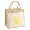 Pocket Jute Midi Tote Thumbnail