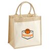 Pocket Jute Midi Tote Thumbnail