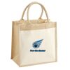 Pocket Jute Midi Tote Thumbnail