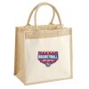 Pocket Jute Midi Tote Thumbnail