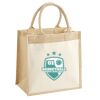 Pocket Jute Midi Tote Thumbnail