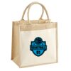Pocket Jute Midi Tote Thumbnail