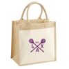 Pocket Jute Midi Tote Thumbnail