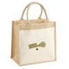 Pocket Jute Midi Tote Thumbnail