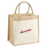 Pocket Jute Midi Tote Thumbnail
