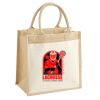Pocket Jute Midi Tote Thumbnail