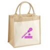Pocket Jute Midi Tote Thumbnail