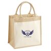 Pocket Jute Midi Tote Thumbnail
