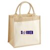 Pocket Jute Midi Tote Thumbnail