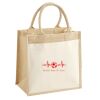 Pocket Jute Midi Tote Thumbnail