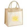 Pocket Jute Midi Tote Thumbnail