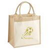 Pocket Jute Midi Tote Thumbnail