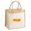 Pocket Jute Midi Tote Thumbnail