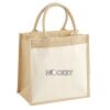 Pocket Jute Midi Tote Thumbnail