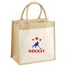 Pocket Jute Midi Tote Thumbnail