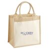 Pocket Jute Midi Tote Thumbnail