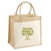 Pocket Jute Midi Tote Thumbnail