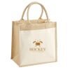 Pocket Jute Midi Tote Thumbnail