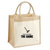 Pocket Jute Midi Tote Thumbnail