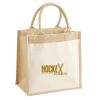 Pocket Jute Midi Tote Thumbnail