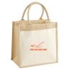 Pocket Jute Midi Tote Thumbnail
