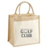Pocket Jute Midi Tote Thumbnail