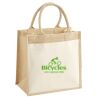 Pocket Jute Midi Tote Thumbnail