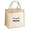 Pocket Jute Midi Tote Thumbnail