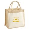 Pocket Jute Midi Tote Thumbnail