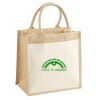 Pocket Jute Midi Tote Thumbnail