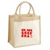 Pocket Jute Midi Tote Thumbnail