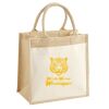 Pocket Jute Midi Tote Thumbnail