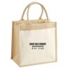 Pocket Jute Midi Tote Thumbnail
