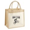 Pocket Jute Midi Tote Thumbnail