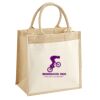 Pocket Jute Midi Tote Thumbnail