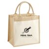 Pocket Jute Midi Tote Thumbnail